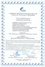 Certificate Food supplement Topinambur powder, 75 g