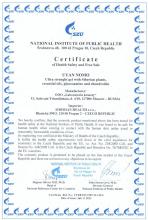 Certificate Food supplement Topinambur powder, 75 g