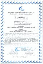 Certificate Food supplement Topinambur powder, 75 g