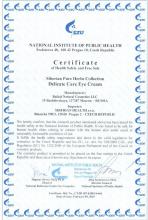 Certificate Food supplement Topinambur powder, 75 g