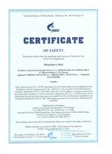 Certificate of safety Акция! Малахитовый бальзам, серия Сибирский прополис