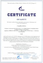 Certificate of safety Food supplement Topinambur powder, 75 g