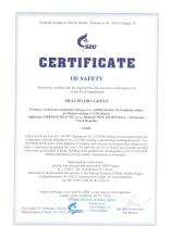 Certificate of safety Food supplement Topinambur powder, 75 g