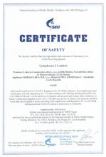 Certificate of safety Food supplement Topinambur powder, 75 g